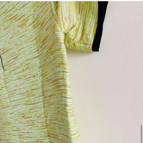 Wilfred Aritzia Palais Neon Green Yellow Textured T-Shirt Top - Picture 11 of 15